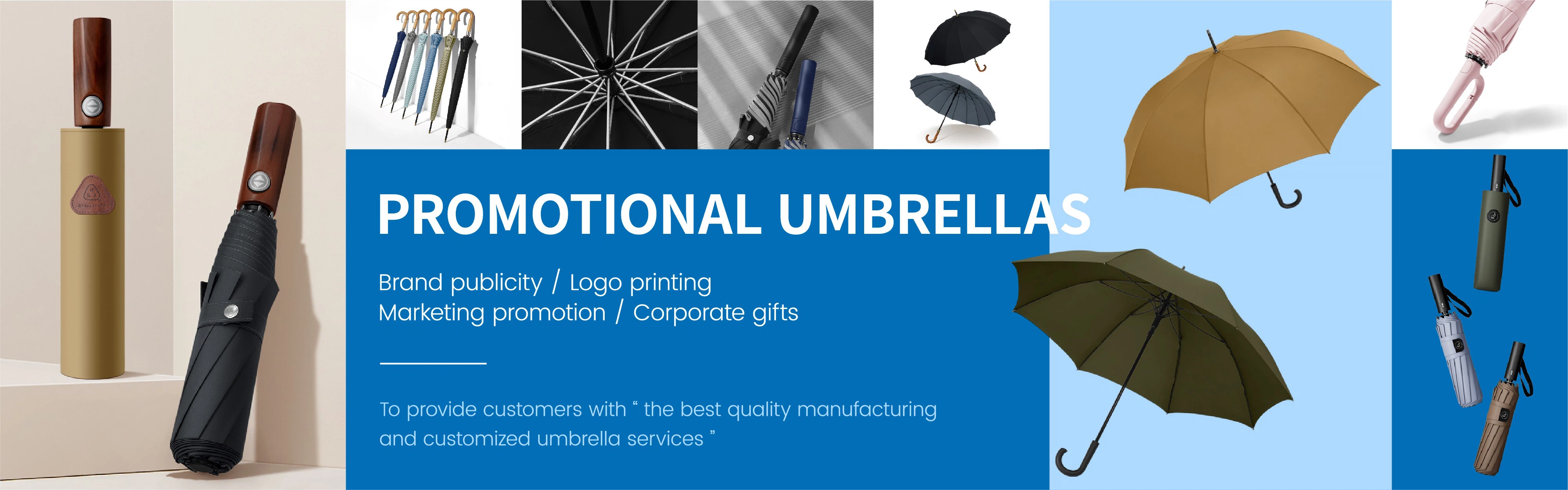 PROMOTIONAL UMBRELLAS